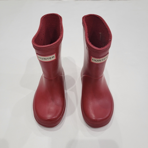 Hunter Red Rain Boots Sz Us 7 B | US 8 G - Picture 1 of 10